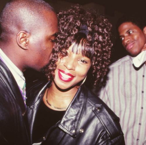 90shiphopraprnb: Aaron Hall and Mary J. Blige