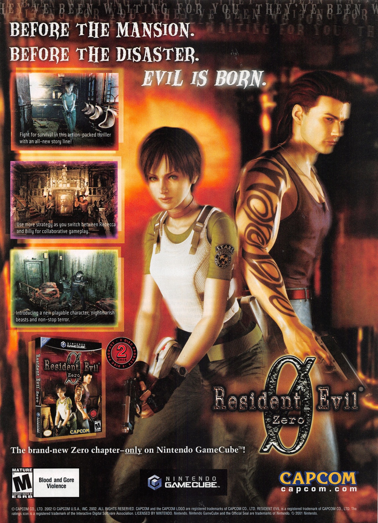 Old Game Mags Before The Mansion Evil Is Born Resident Evil 0