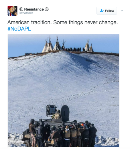 refinery29:Judge rules against DAPL protestors’ request for an emergency order halting construction 