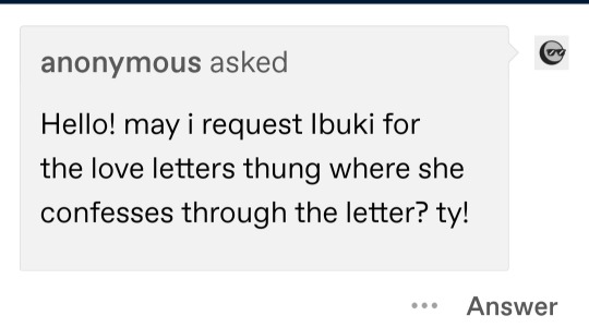 #ibuki mioda x reader on Tumblr