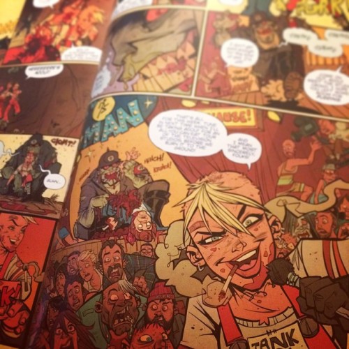 Porn Pics Issue #1 of 21st Century Tank Girl hits stands