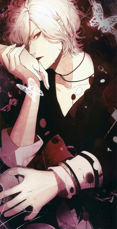 akuichansera:  ~Diabolik Lovers More Blood Drama CD Covers~ [Complete Set] . ヾ(ﾟ∀ﾟゞ) Heyya sinners~~ I got the Dialovers Illustration Book a few days ago and I saw Shu and Reiji’s full CD pics in it and I was like  (*ﾟﾛﾟ) WHAAA. So