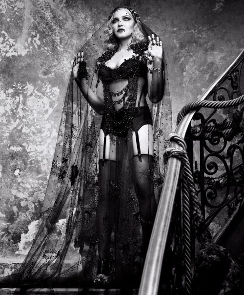 martysimone:  Madonna by Luigi & Iango | Harper’s Bazaar US February 2017