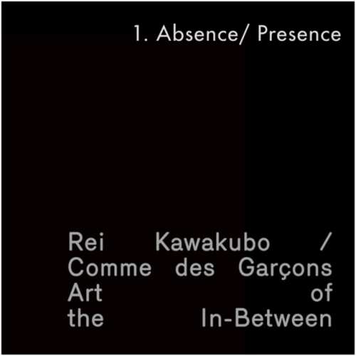 kawakubosan:  “My clothes and the spaces they inhabit are inseparable—they are one and t