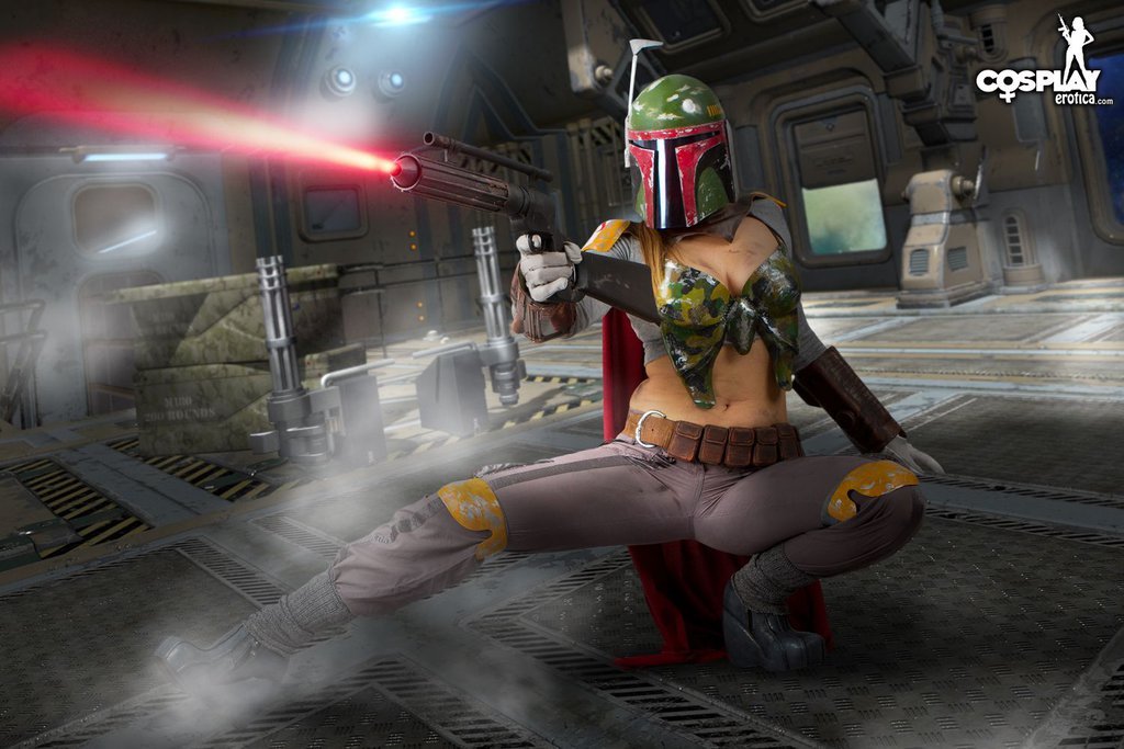 hotcosplaychicks:  Female Boba Fett goes wild rule63 as it’s best:) by cosplayerotica