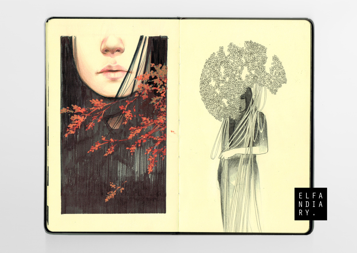 ikeiks:  The art of Elfandiary 