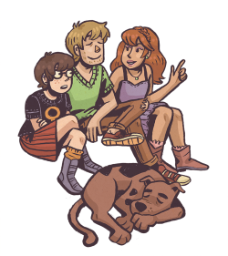 kaykedrawsthings:  Some meddling kids waiting