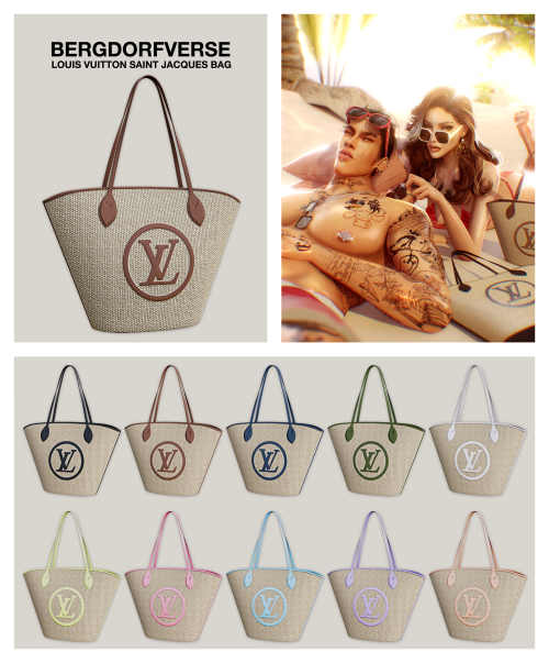 Louis Vuitton Saint Jacques SetHey everyone, here is a popular beach bag style by Louis Vuitton, the