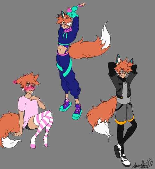 Aki In Different Outfits Because I Can!