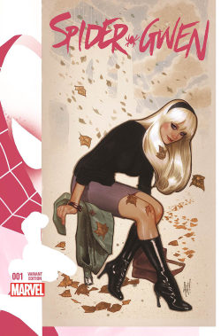 artverso:  Adam Hughes - Spider-Gwen 