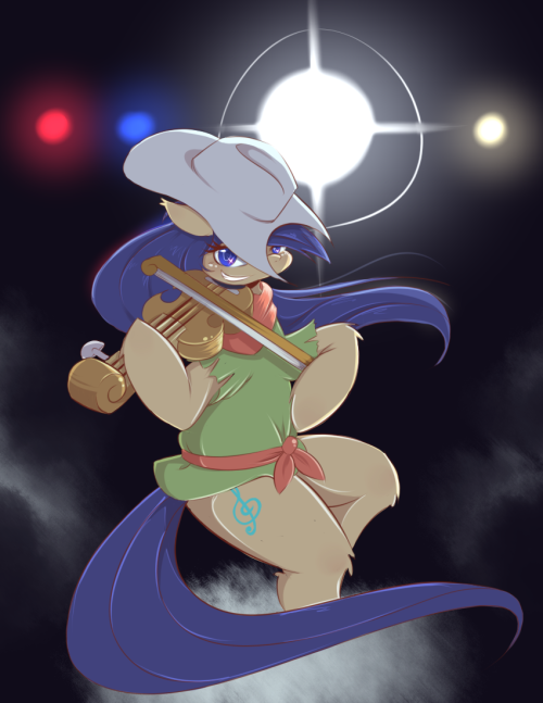 Octavia with hat. Fiddlesticks. Stream results! I should do that more often.