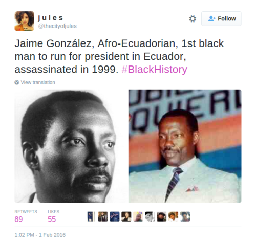 melomanaaaaa:  some dope stuff going on on twitter right now… twitter user @thecityofjules decided to start discussing afro-latinx history as she “[was] inspired to tweet about AfroLatinx contributions for Black History Month because so many Latinx