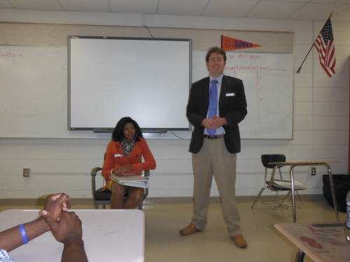 Wednesday November 14th 2012 Evan Guthrie Law Firm Visits Hanahan High School Law Education Class In Hanahan, SC. Attorney Guthrie Speaks To Students And Fields Questions About The Legal Profession And What Life Is Like For A Lawyer. Thanks To The...