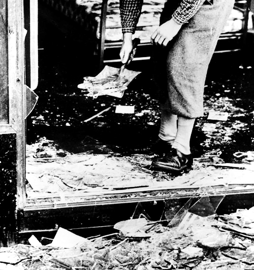 unhistorical:November 10, 1938: Kristallnacht takes place.The anti-Jewish pogrom known as Kristallna