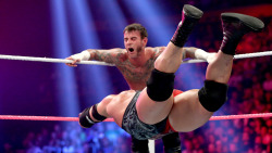 fishbulbsuplex:  C.M. Punk vs. Ryback  This