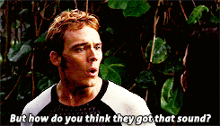 scarletvsion:  “It’s all right, Finnick. It’s just a jabberjay. They’re playing a trick on us,” I say. “It’s not real. It’s not your … Annie.”“No, it’s not Annie. But the voice was hers. Jabberjays mimic what they hear. Where did