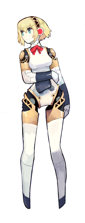 yolkari: A comission of Aigis for Baaymax!  *Please don’t use this, only the commissioner