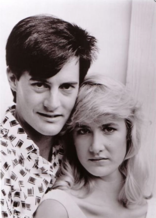 Kyle MacLachlan and Laura Dern for Blue Velvet directed by David Lynch, 1986
