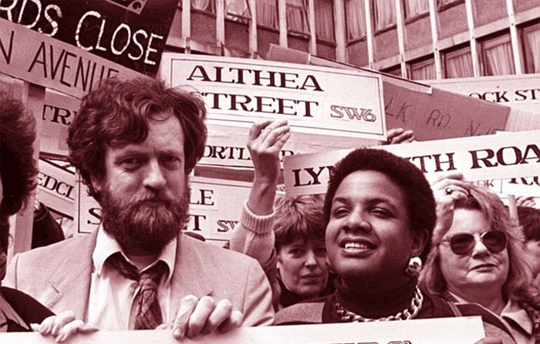 tinypurpleteacup:
“ Old picture of Jeremy Corbyn and Diane Abbott that tumblr needs to see (x)
”