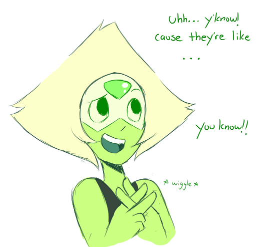 the joke that they would have made if SU wasn’t a children’s cartoon tbh