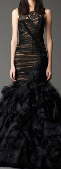 artschoolglasses:  Favourite Fashion: Vera Wang, Fall 2012 Bridal