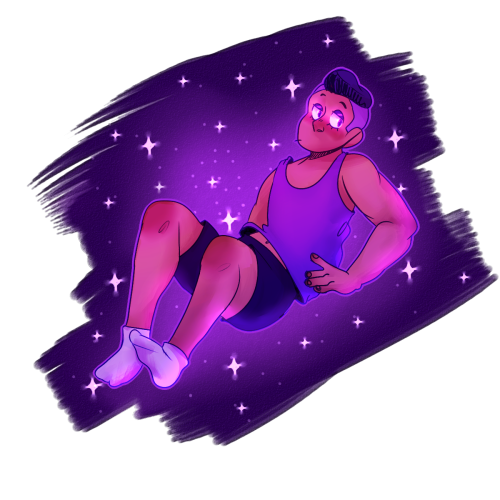 the-booty-of-grunkle-stan:  So drawing people floating in a white bg and then adding space is fun to do apparently  