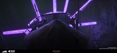 ARCANE | Zaun Water Tower 3D Environment | Aymeric Rondol