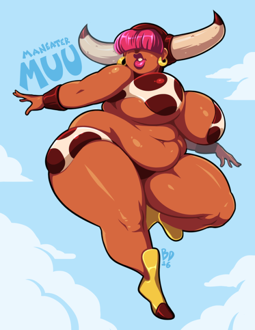 blockdevil: Maneater Muu fan art for @grimdesignworks adult photos