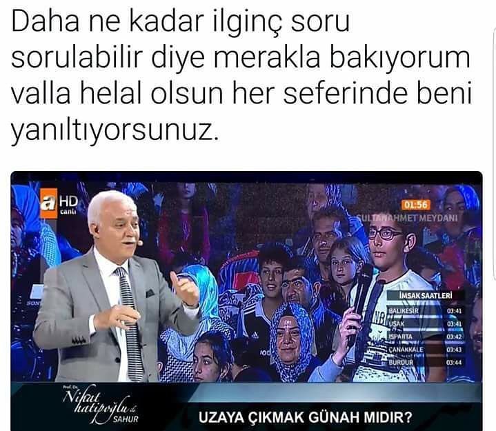 Uzaya çıkmak günah mıdır?