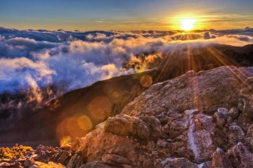 Haleakala CraterMassive and majestic, the world’s largest dormant volcano towers above the Hawaiian 