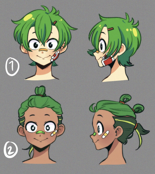 Gijinka Yoshis