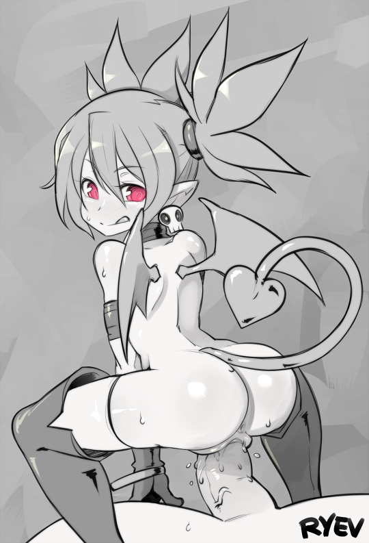 darkryev:  B&amp;W Sketch commission for WheezyKb!