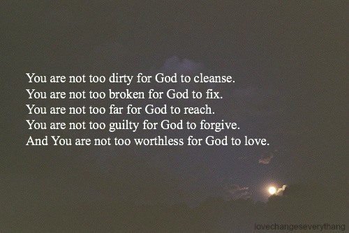 absolutelyinlovewithjesus:God, your love is amazing.