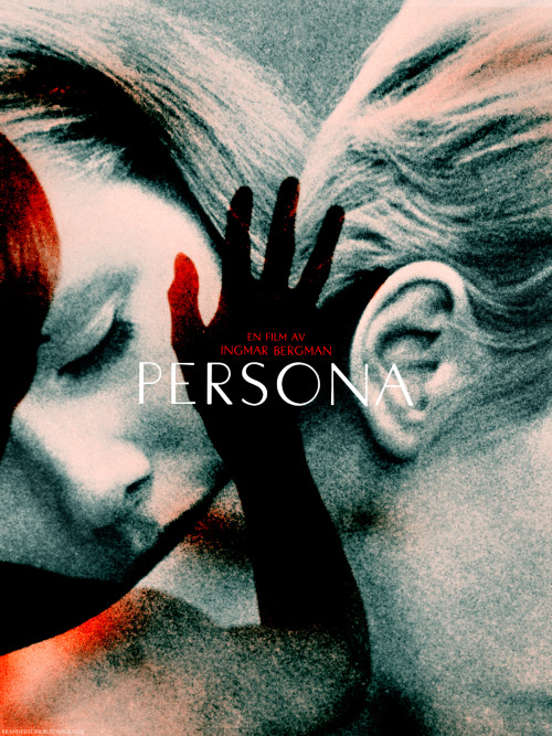 last-picture-show:Ingmar Bergman, Persona, Movie Poster, 1966