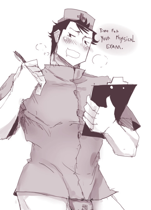 twiggybong:  I keep having nurse Smegma on my mind and idk what to do with it.