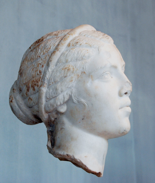 romegreeceart:myglyptothek:Portrait of Plautilla. End of II century-Early III century AD. Marble.&nb