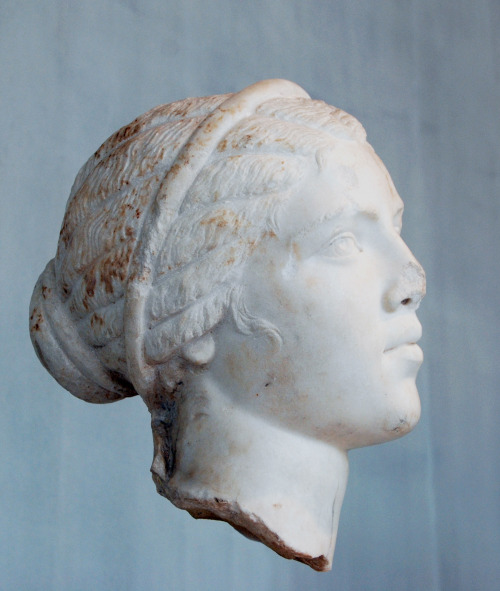 romegreeceart:myglyptothek:Portrait of Plautilla. End of II century-Early III century AD. Marble. Ac