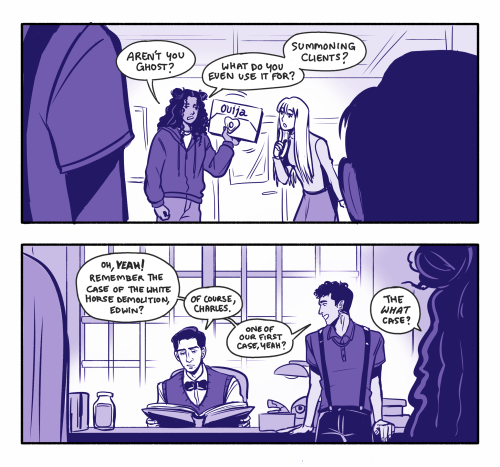 A Comic About That One Ouija Board They Have Underneath All Their Clue Boards.