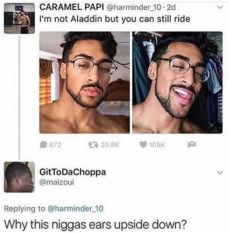 afrikangyal:  okayysophia:  😂😂 y'all couldn’t find anything wrong with him