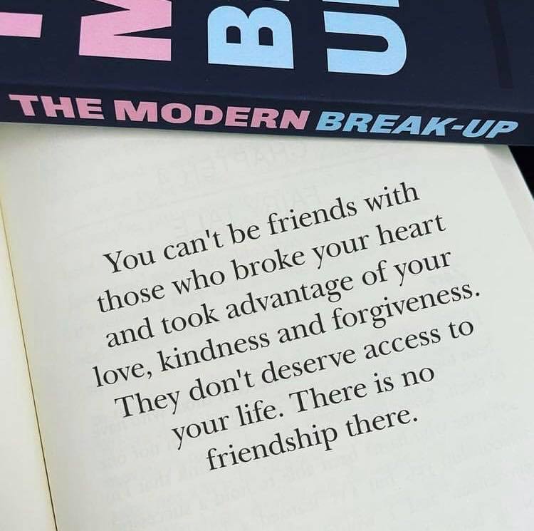 Quotes 'nd Notes - You can't be friends with those who broke your