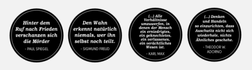 Ich drucke Sticker. Die Immergleichen. Ich denke sie werden schwarz (dafür sprechen ästhetische wie 