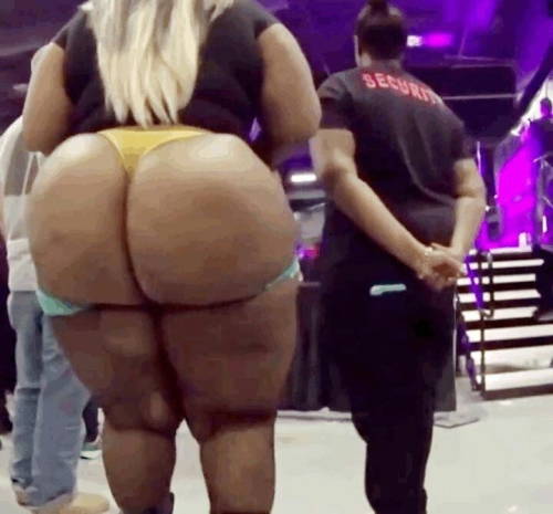 superdumbbimbos:I think that Huge Ass is protecting the security guard.