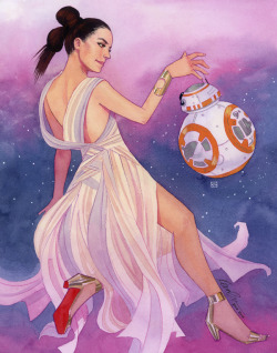 joequinones:  kevinwada:  Rey, Star Wars Fashionization ECCC 2016 commission   KEVIN. KEEP GOING THIS IS LOVELY.