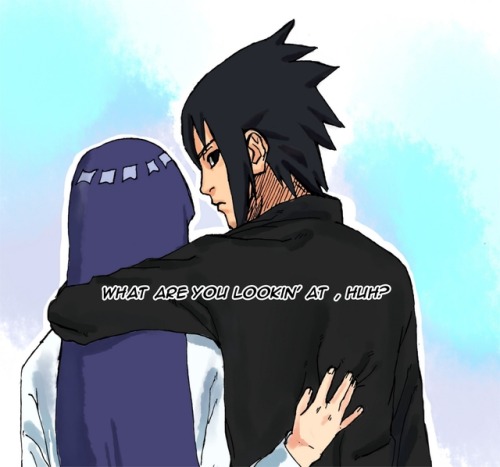 kite-maison:Months after the war, Sasuke and the quiet Hyuga got along quite well, leaving the 