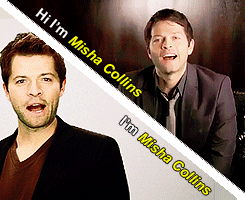 mishasminions:  drunkenwords:  Misha fucking Collins  BEST PICK UP LINE EVER 
