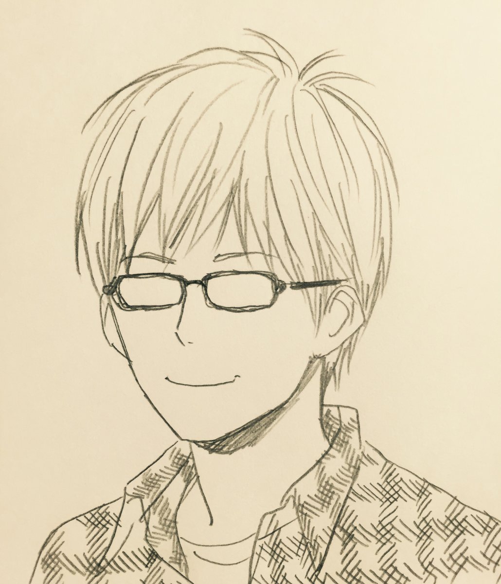 Orange Takano Ichigo Orange第10話始まってた リレーの回です 今週は時間がなかったので萩田 のお兄さんを描きました