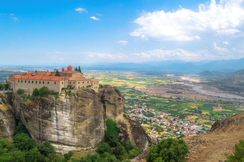 The monastery of Agios Stefanos (St. Stephen’s Monastery) Meteora, Greece The monastery of Agi