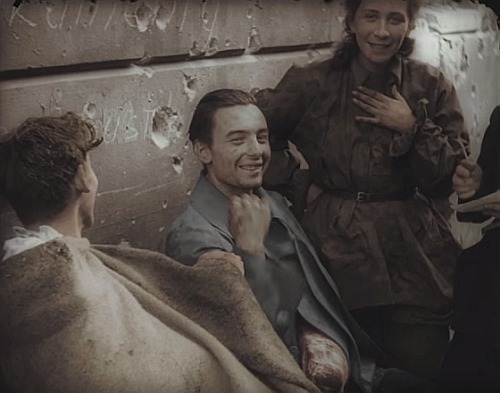 lamus-dworski:Polish insurgents during 1944 Warsaw Uprising.Stills from non-fiction film ‘Pows