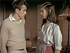 owelles:  James Dean and Lois Smith screen test, East of Eden,1954 