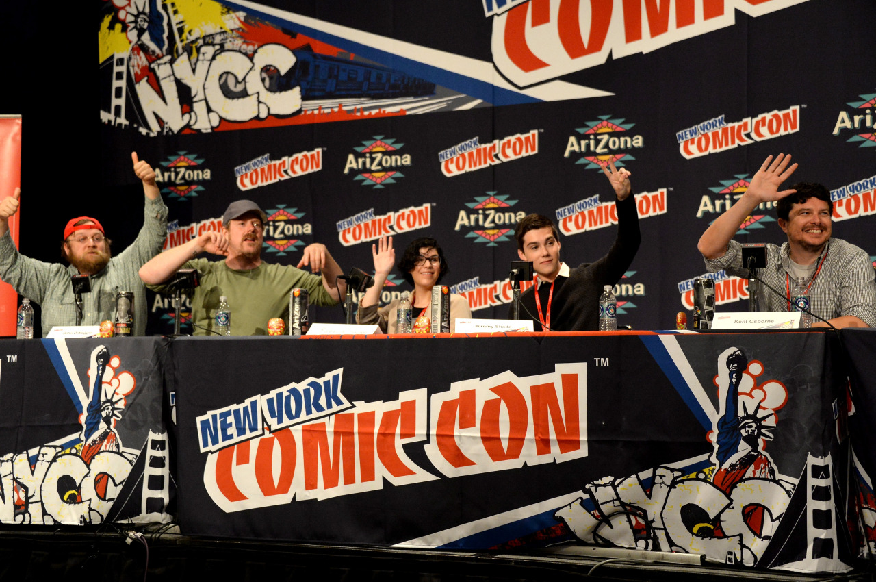 Adventure Time got to talkin&rsquo; at New York Comic Con this past weekend with